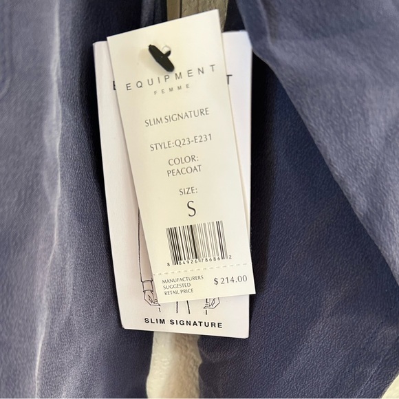 Equipment Navy Shirt - Picture 3 of 8